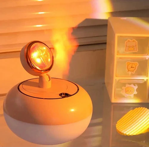 Sunset Night Light Humidifier | 2-in-1 Color Changing Lamp