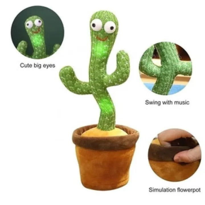 Dancing Cactus Toy – Singing & Talkin