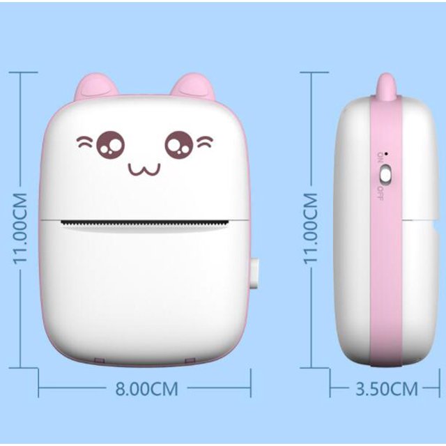 👉 Mini Portable Printer – Wireless Inkless Pocket Printer