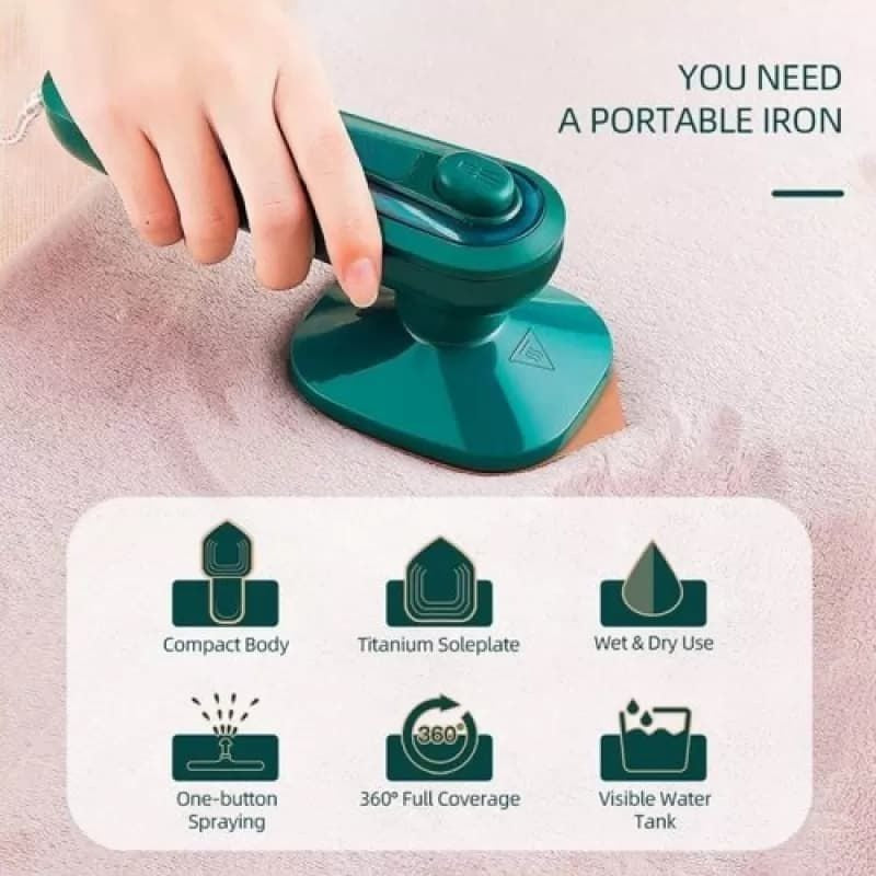 Powerful Steam Iron – Fast Wrinkle Removal