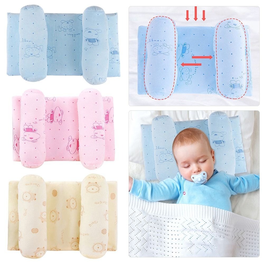 Adjustable Baby Head Shaping Pillow – Newborn Support Cushion
