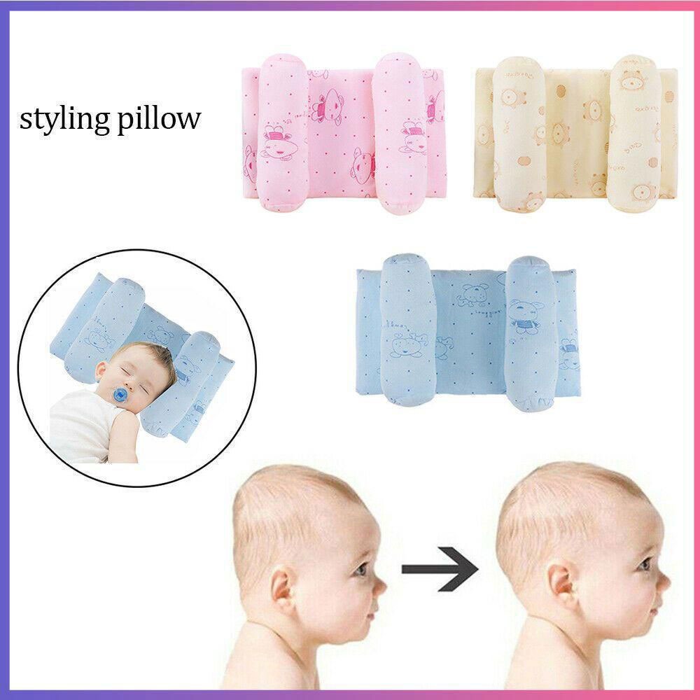 Adjustable Baby Head Shaping Pillow – Newborn Support Cushion