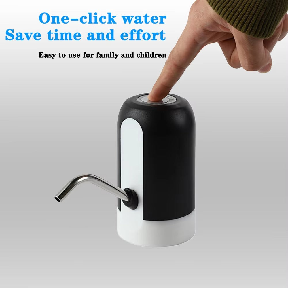 👉 Rechargeable Water Bottle Pump – USB Automatic Dispenser