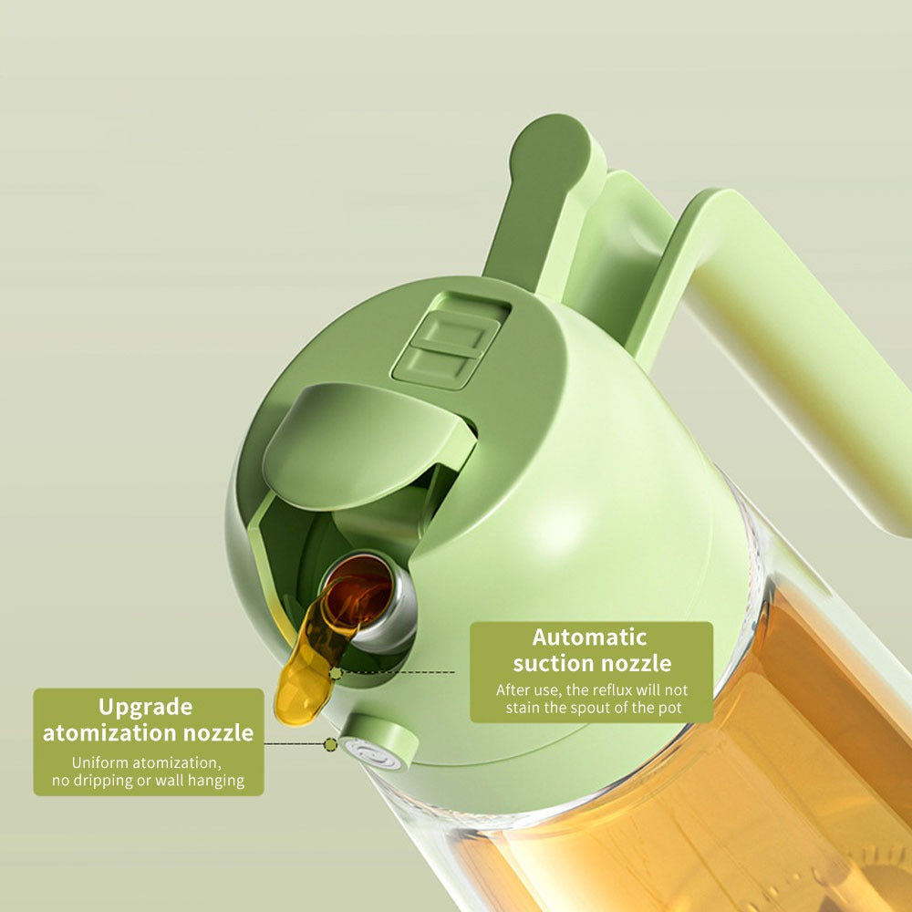 2-in-1 Oil Sprayer Bottle – Smart Spray & Pour Dispenser