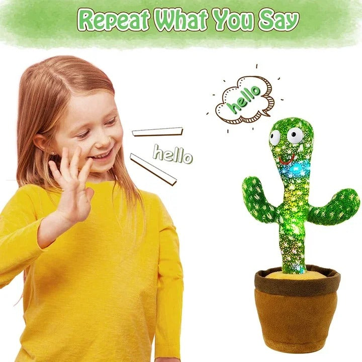 Dancing Cactus Toy – Singing & Talkin