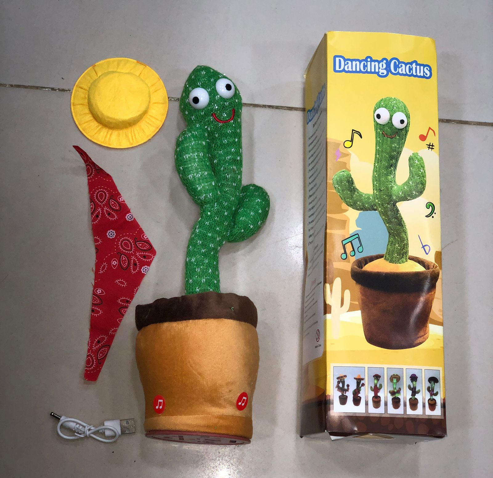 Dancing Cactus Toy – Singing & Talkin