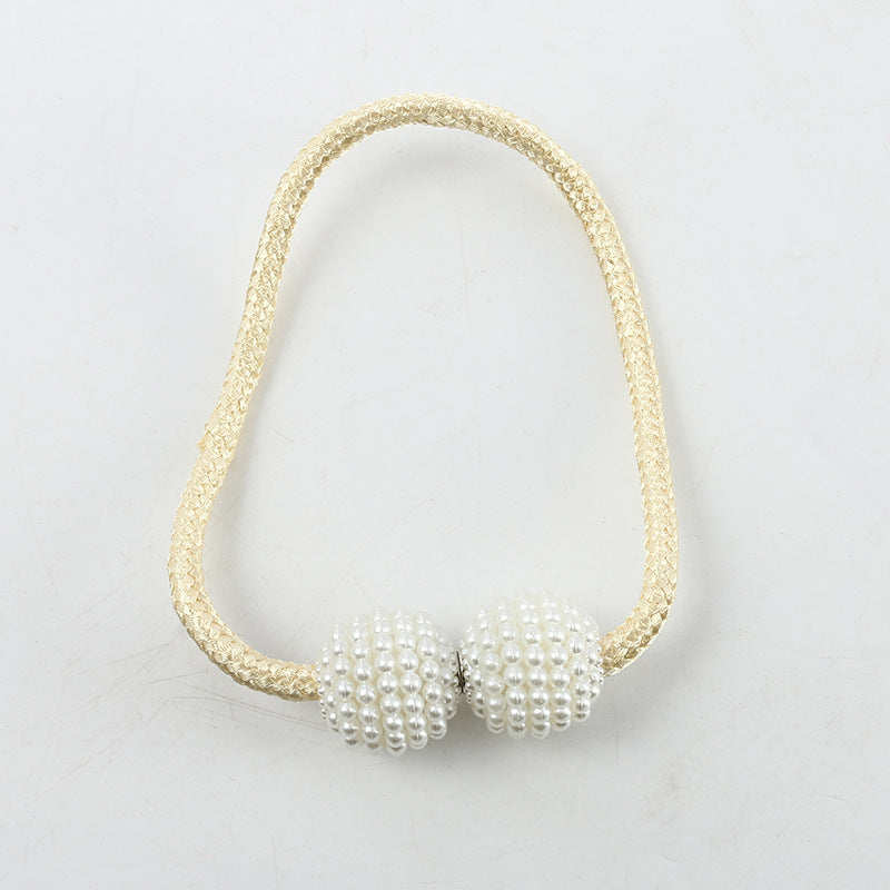 Magnetic Curtain Tieback – Stylish No-Drill Curtain Holder