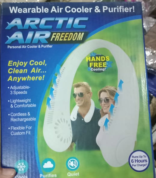 Neck Air Fan – Portable Hands-Free Cooling