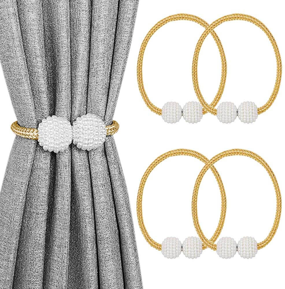 Magnetic Curtain Tieback – Stylish No-Drill Curtain Holder